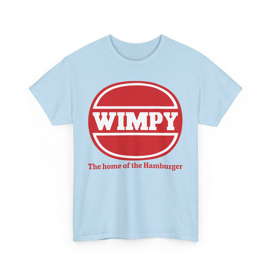 Wimpy Home of the Hamburger Vintage Restaurant Logo Chain T-Shirt