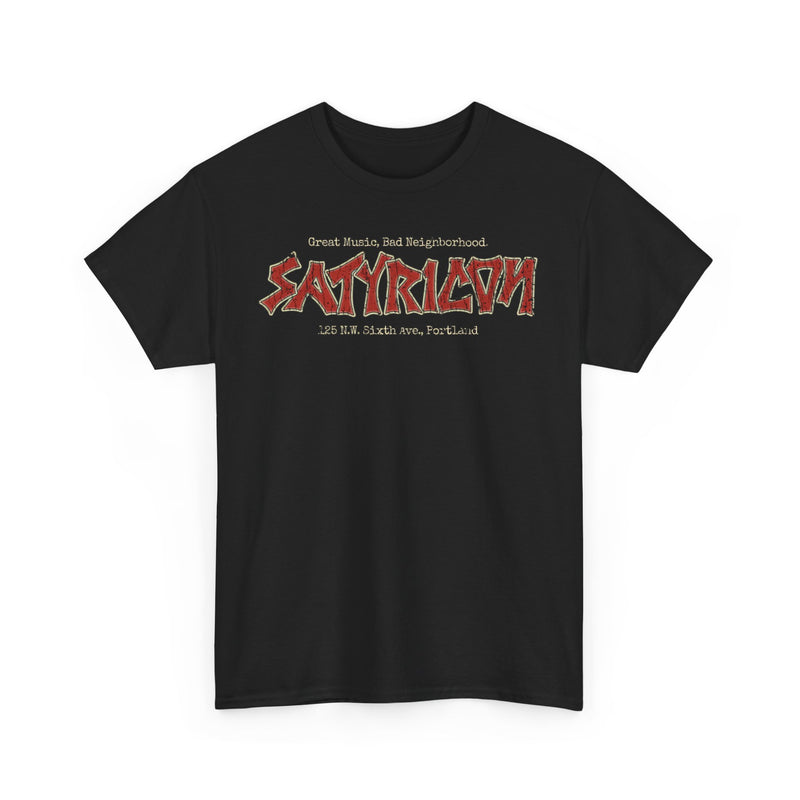 Load image into Gallery viewer, Satyricon Portland Oregon 1983 Nightclub Punk Rock Dance T-shirt
