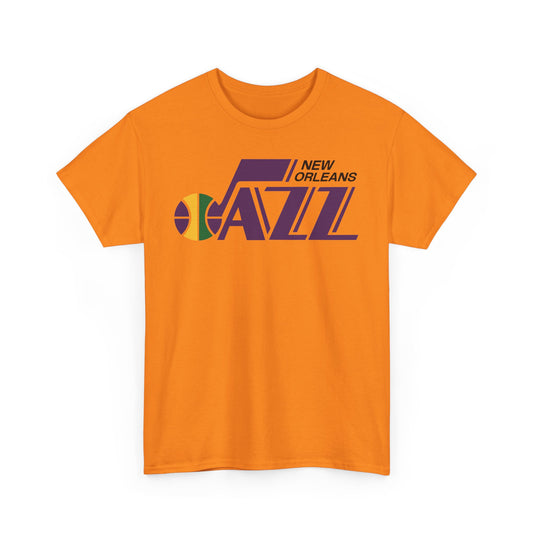 New Orleans Jazz Louisiana Basketball 1974-1979 T-shirt