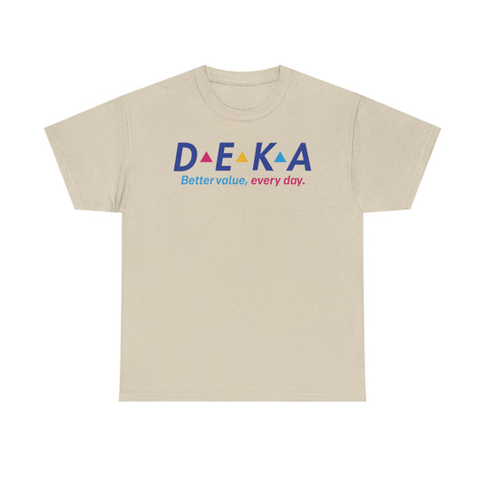 DEKA Better Value Every Day Vintage Logo T-Shirt