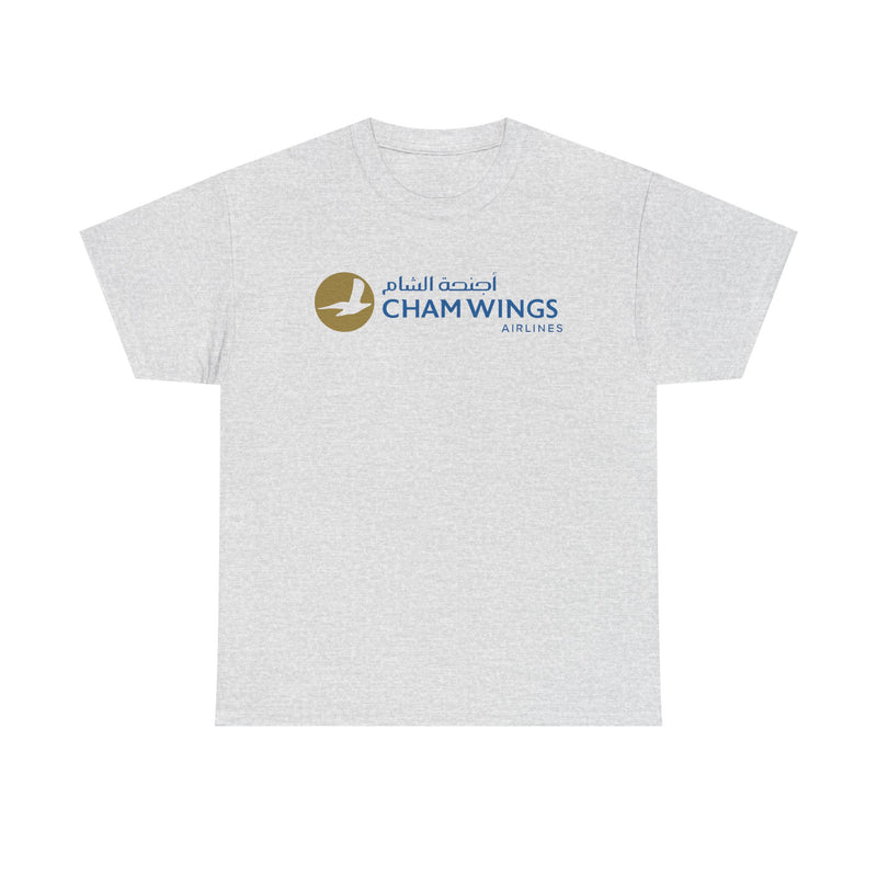 Load image into Gallery viewer, Cham Wings Airlines Syrian Carrier Logo T-Shirt Aviation
