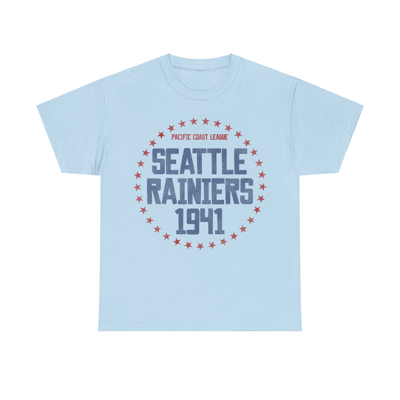 Load image into Gallery viewer, Seattle Rainiers 1941 Nostalgic Retro Baseball Team T-shirt
