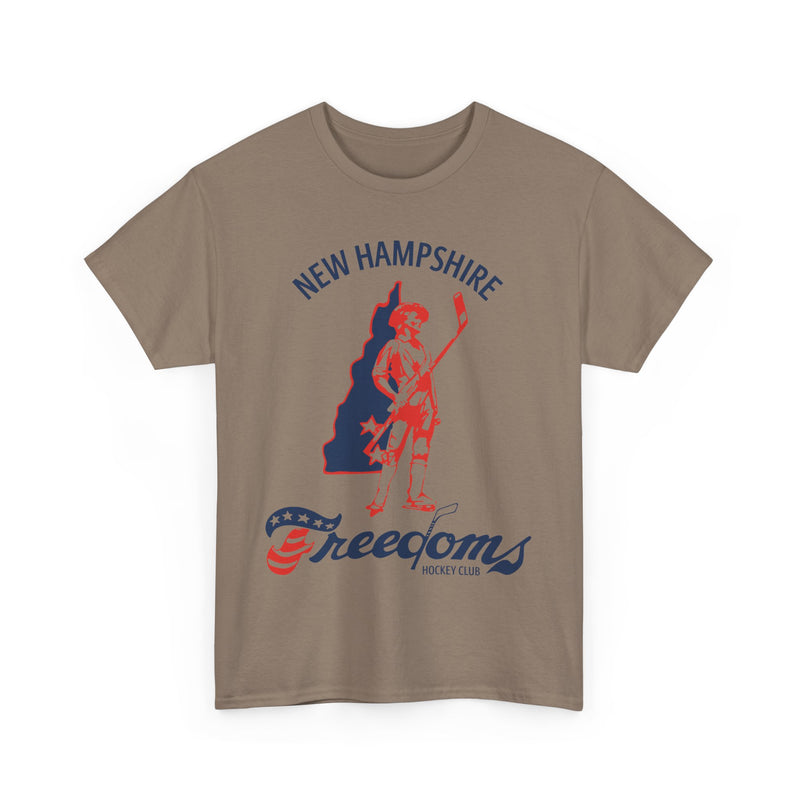 Load image into Gallery viewer, New Hampshire Freedoms Northeastern Hockey League 1978 T-shirt
