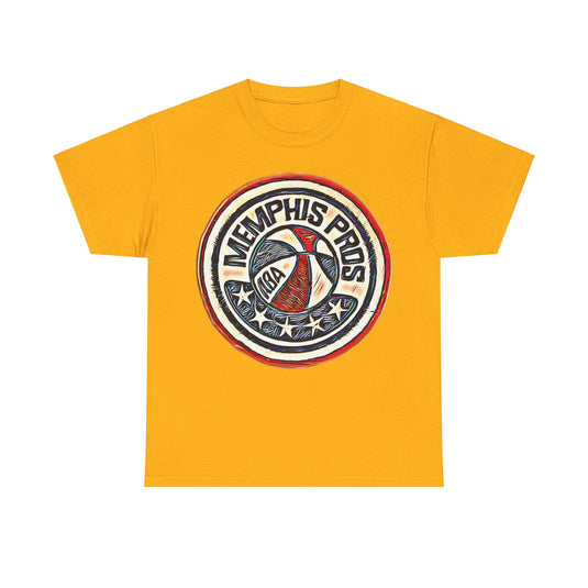 Memphis Pros Logo Basketball Tennessee Basketball T-shirt