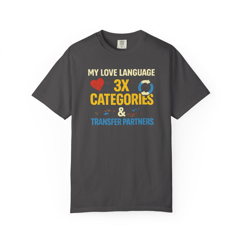 Load image into Gallery viewer, Credit Card Love Language Funny Points Miles Travel T-shirt
