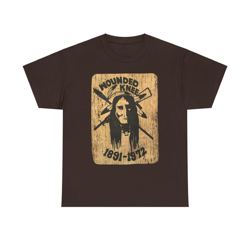 Load image into Gallery viewer, Wounded Knee 1891 - 1972 American Political T-shirt
