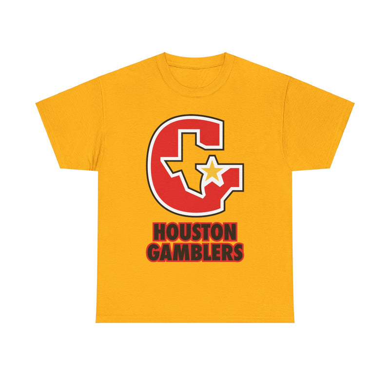 Load image into Gallery viewer, Houston Gamblers Logo Texas Football Team T-shirt
