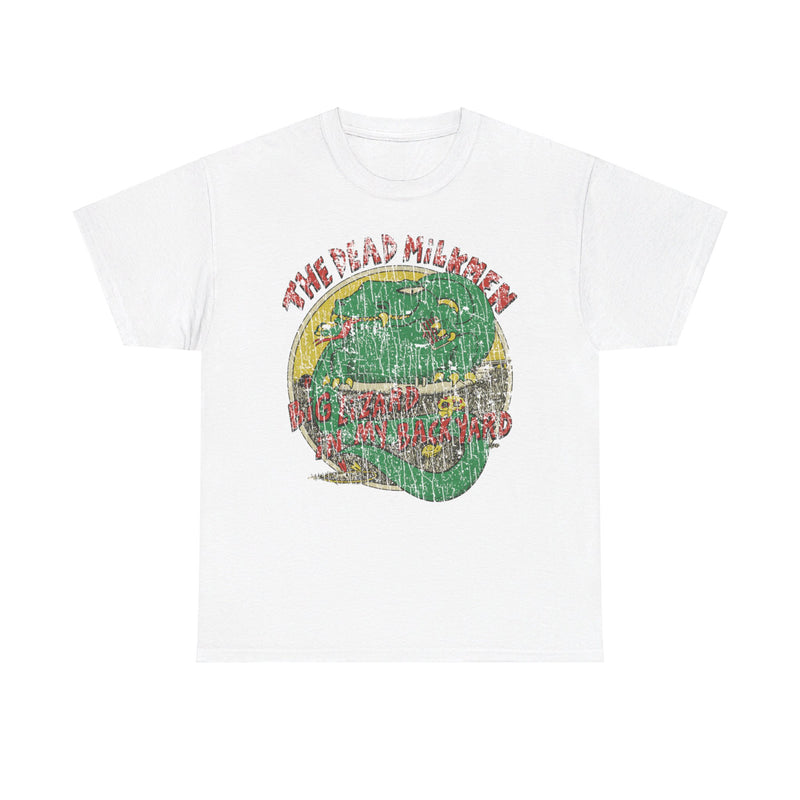 Load image into Gallery viewer, Big Lizard in My Backyard Dead Milkmen Music Rock T-shirt
