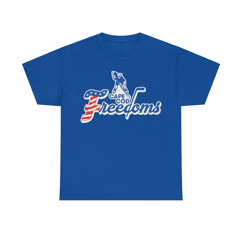 Load image into Gallery viewer, Cape Cod Freedoms Massachusetts Hockey T-shirt
