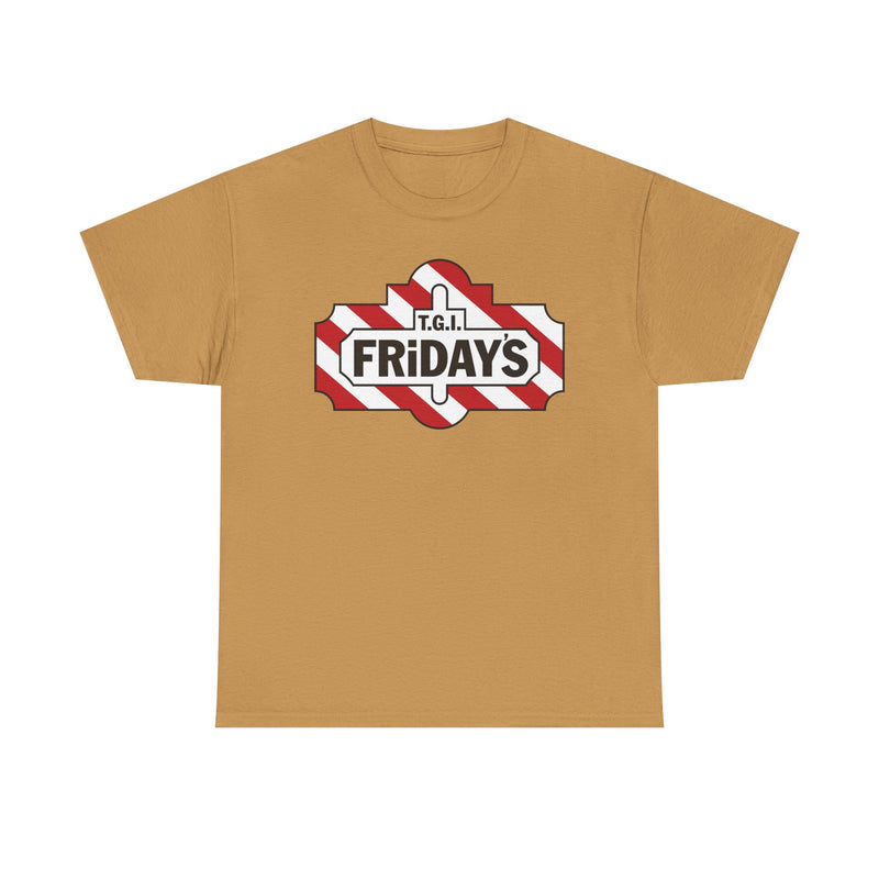 Load image into Gallery viewer, TGI Fridays T-Shirt Bankrupt Restaurant Chain Vintage Logo Tee
