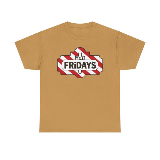 TGI Fridays T-Shirt Bankrupt Restaurant Chain Vintage Logo Tee