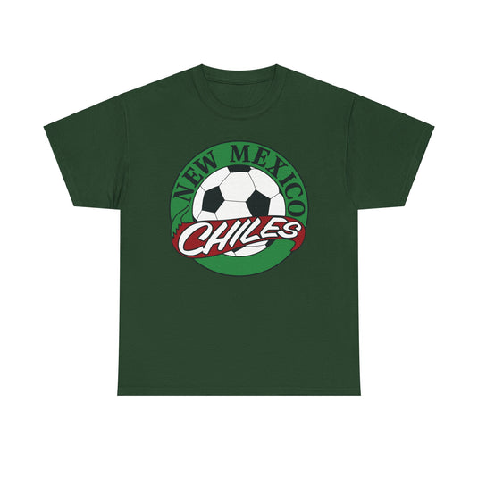 New Mexico Chiles Soccer 1990-1996 T-shirt