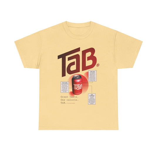 Tab Diet Soft Drink Nostalgic T-Shirt