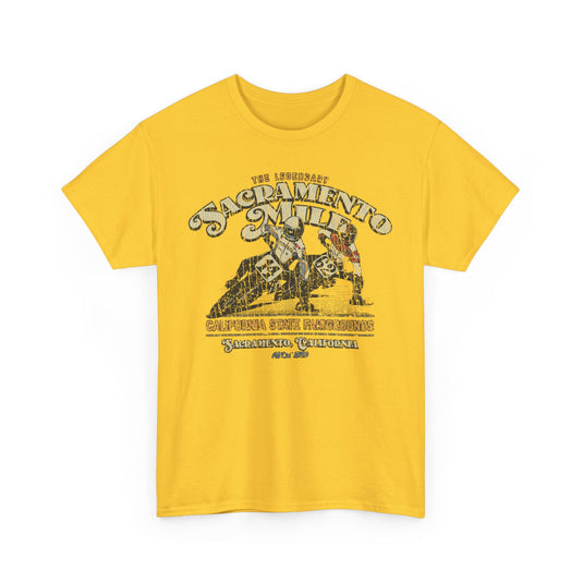 The Legendary Sacramento Mile 1959 California Motorcycle Racing T-shirt