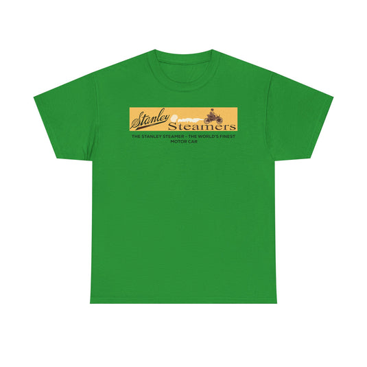 Stanley Steamers The World's Finest Motor Car Vintage Logo T-shirt