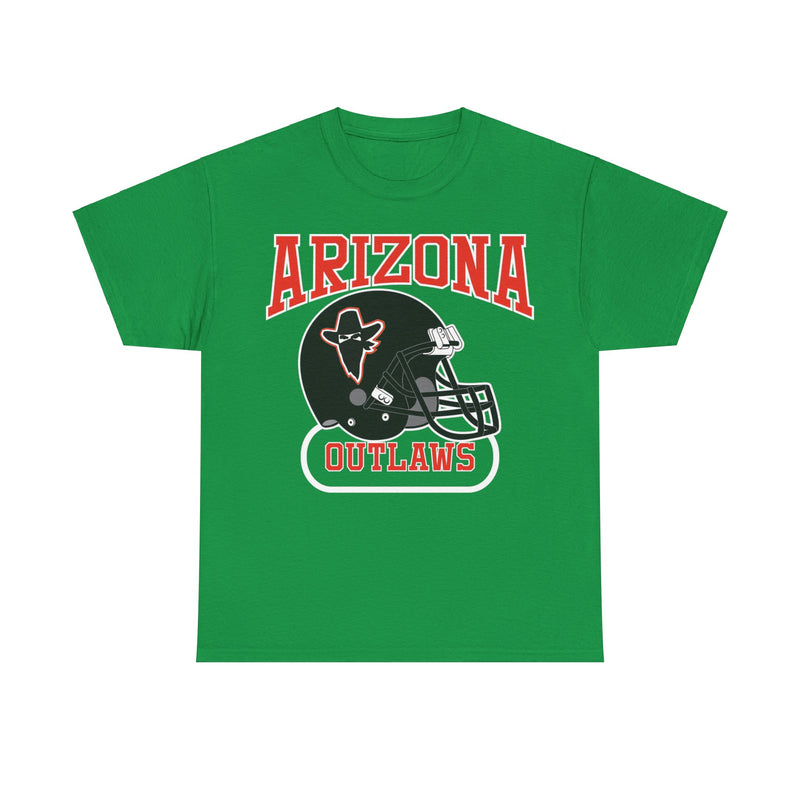 Load image into Gallery viewer, Arizona Outlaws Helmet Logo Football Team T-shirt
