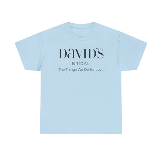David's Bridal T-Shirt - Bankrupt Wedding Store Logo Tee - Bridal Chain