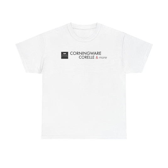 CorningWare Corelle T-Shirt - Classic Kitchenware Company Logo Tee
