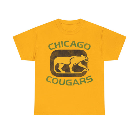 Chicago Cougars Illinois Ice Hockey T-shirt