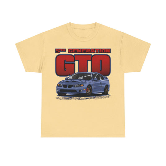 Pontiac GTO 2004-2006 5th Gen Car T-shirt