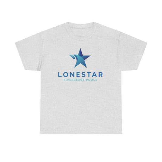 Lonestar Fiberglass Pools T-Shirt Defunct Pool Company Bankrupt Logo Tee
