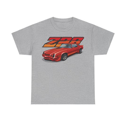 Chevrolet Camaro Z28 Car 1981 Nostalgic Retro T-shirt