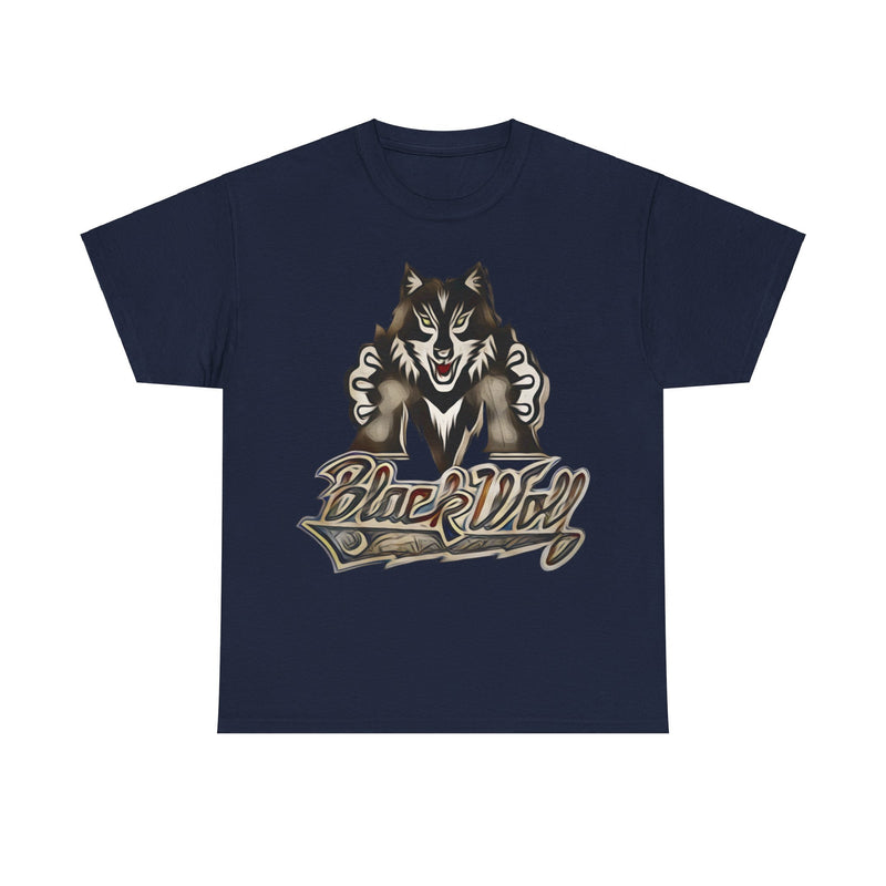 Load image into Gallery viewer, Madison Black Wolf Wisconsin Baseball Team T-shirt
