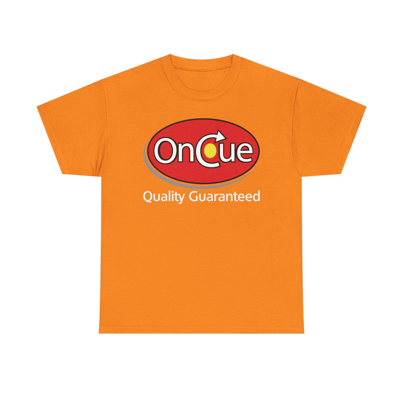 Load image into Gallery viewer, OnCue Red Arrow Logo Convenience Store Chain Nostalgic T-shirt
