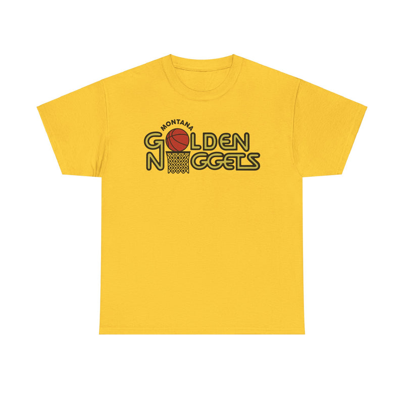 Load image into Gallery viewer, Montana Golden Nuggets Basketball 1980-1983 T-shirt
