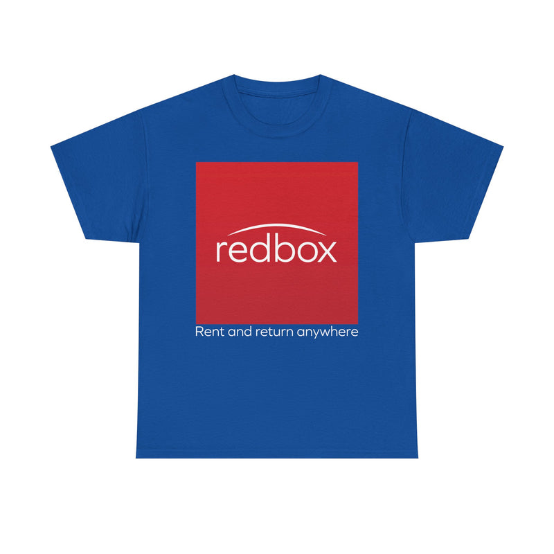 Load image into Gallery viewer, Redbox DVD Movie Rental Kiosk Red Square Logo Nostalgic T-shirt
