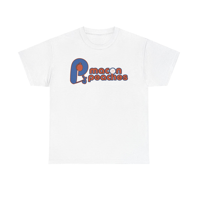 Load image into Gallery viewer, Macon Peaches Georgia South Atlantic League Baseball 1980-1982 T-shirt
