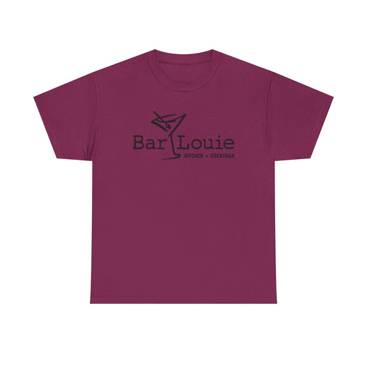 Bar Louie T-Shirt Defunct Restaurant Chain Bankrupt Company Logo Tee