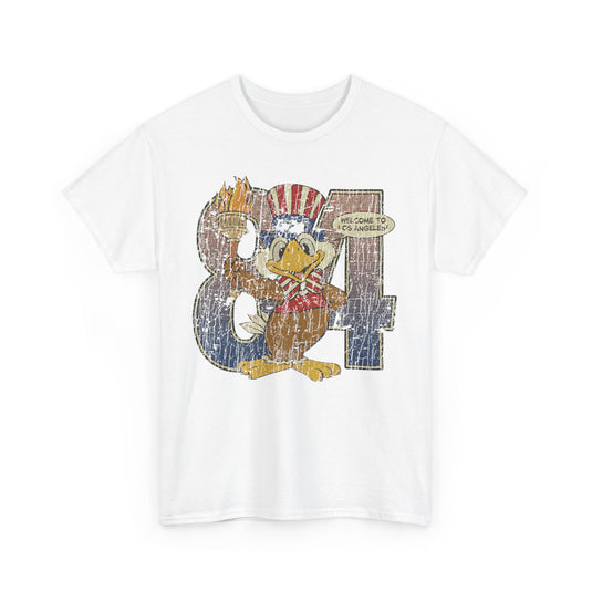 Sam The Eagle 1984 Summer Olympics Mascot California T-shirt