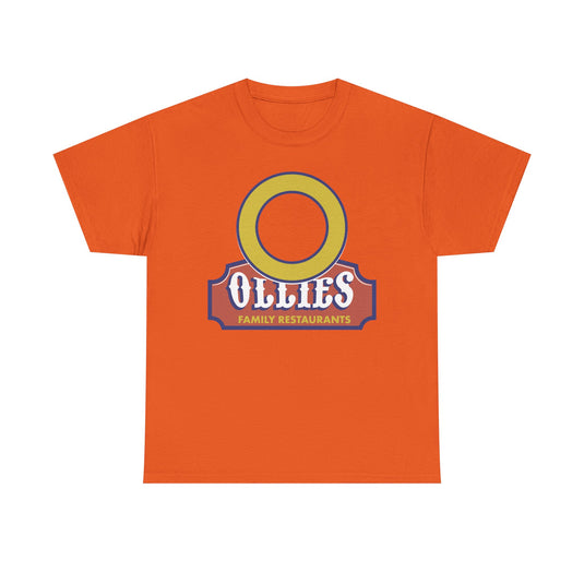 Ollies Family Restaurants Vintage Logo Defunct Restaurant Chain T-Shirt