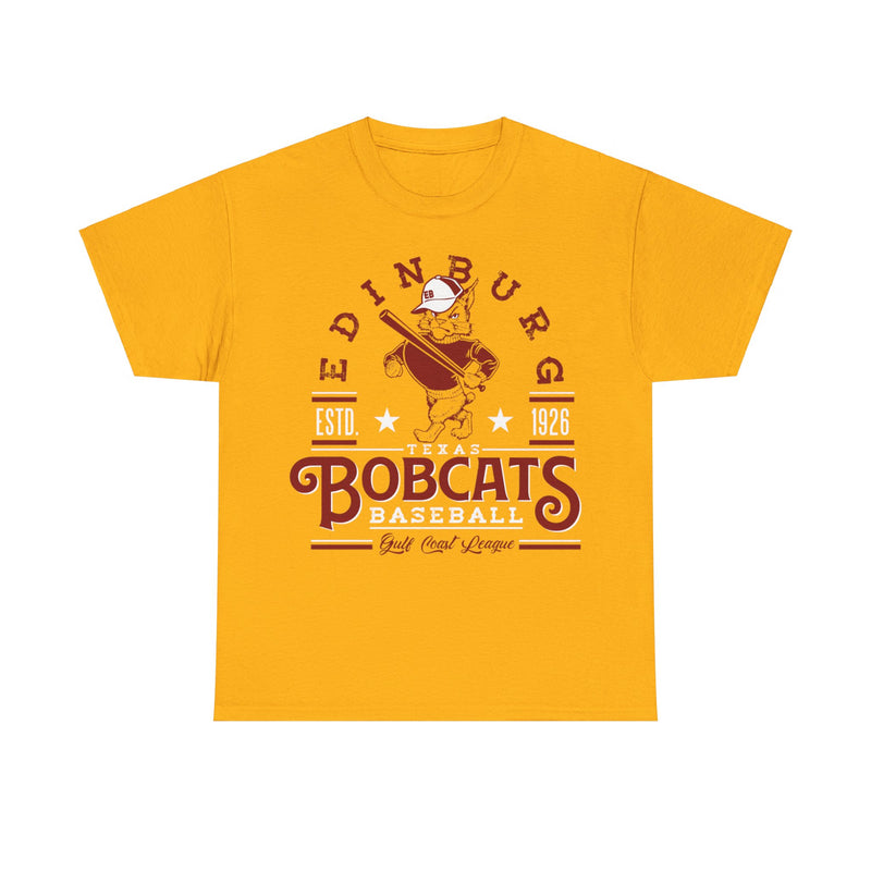 Load image into Gallery viewer, Edinburg Bobcats Est 1926 Texas Baseball T-shirt
