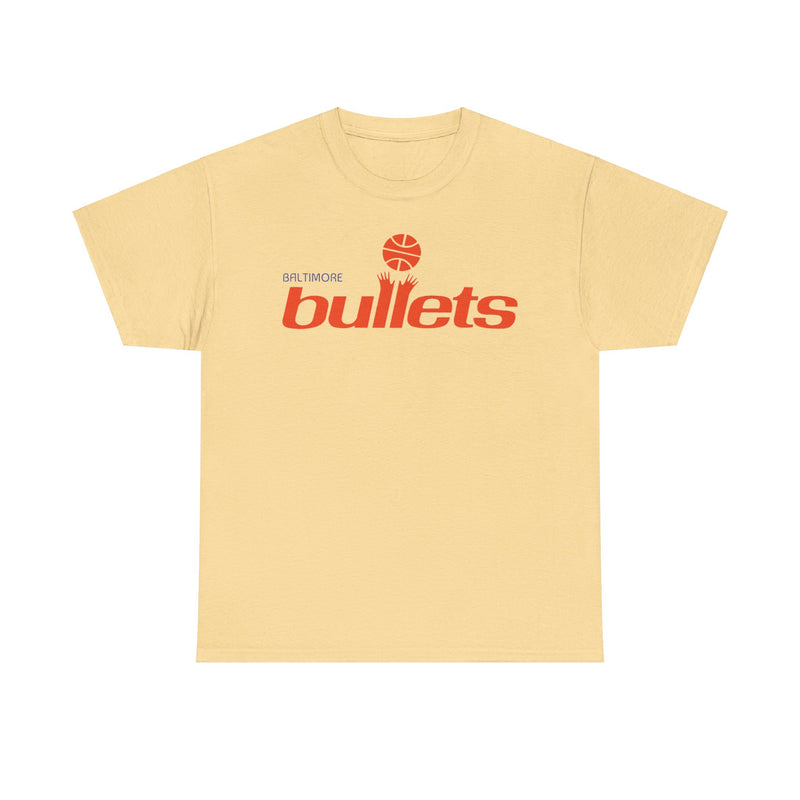 Load image into Gallery viewer, Baltimore Bullets Red Blue Logo Washington Retro T-shirt
