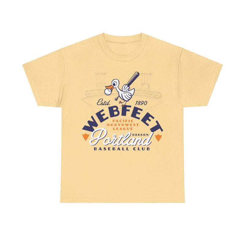 Load image into Gallery viewer, Portland Webfeet Est 1890 Oregon Baseball T-shirt
