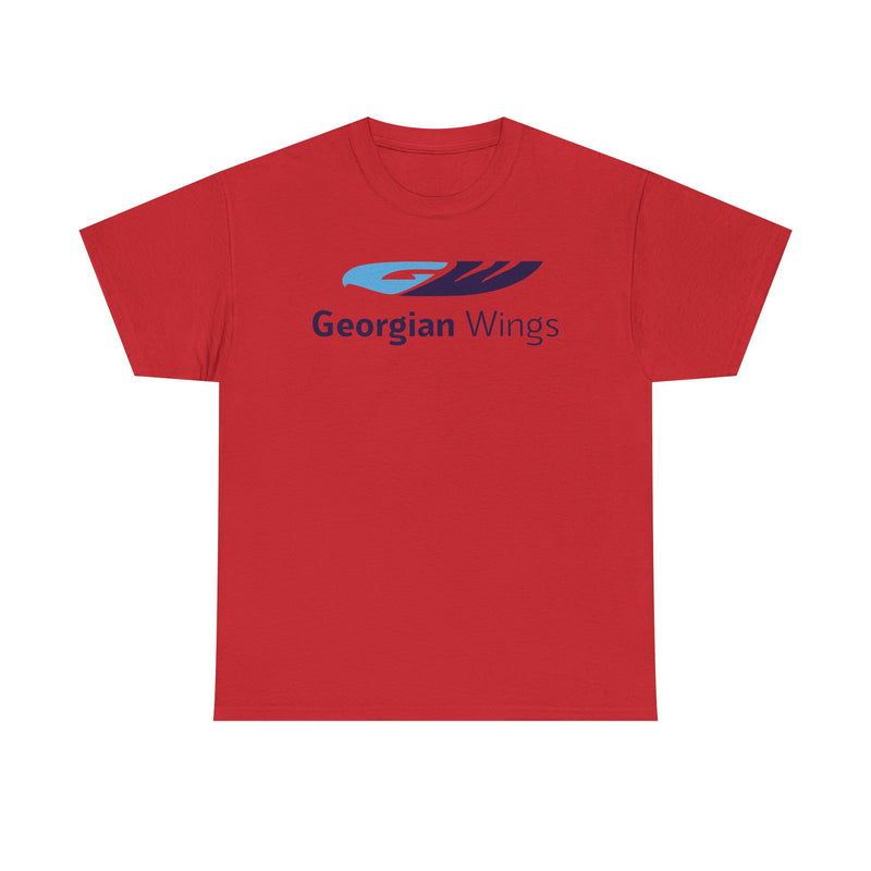 Load image into Gallery viewer, Georgian Wings Airlines Retro Logo T-Shirt Rare Aviation
