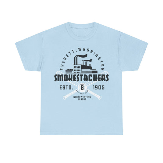 Everett Smokestackers Est 1905 Washington Baseball T-shirt