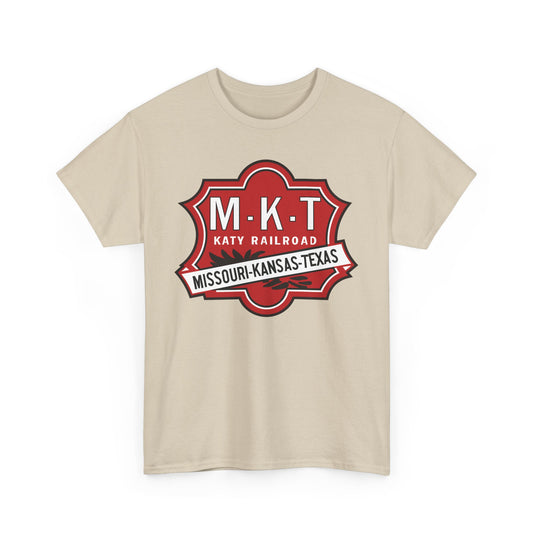 MKT Katy Railroad Missouri Kansas Texas Vintage Train Logo T-Shirt