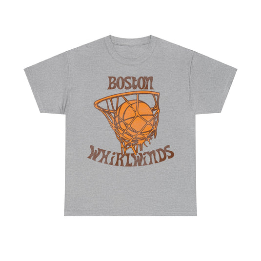 Boston Whirlwinds Basketball Team Nostalgic Retro T-shirt