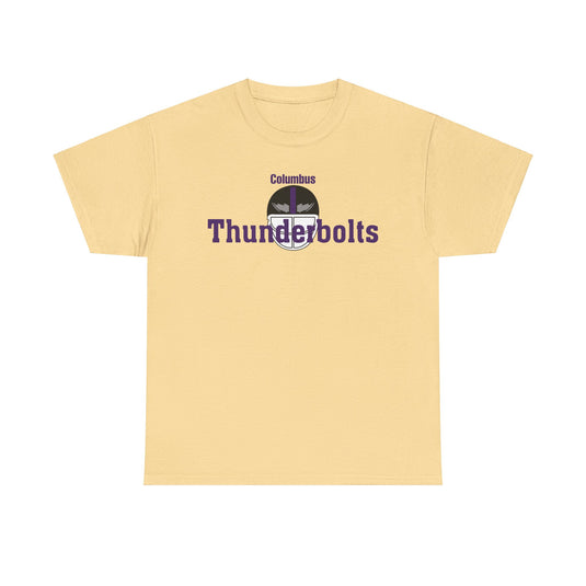 Columbus Thunderbolts Ohio Arena Football League 1991 T-shirt