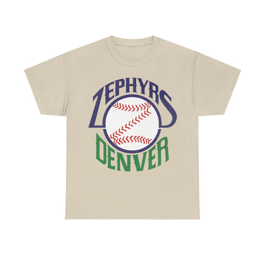 Denver Zephyrs Nostalgic Retro Baseball Team T-shirt