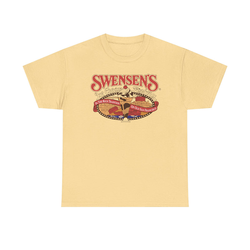 Load image into Gallery viewer, Swensen's Ice Cream T-Shirt - Ice Cream Industry Defunct Logo Tee
