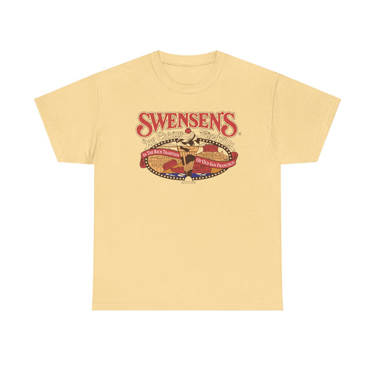 Swensen's Ice Cream T-Shirt - Ice Cream Industry Defunct Logo Tee