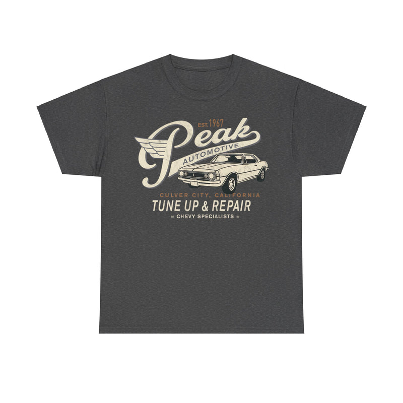 Load image into Gallery viewer, Peak Automotive Est 1967 California Tune Up Repair T-shirt
