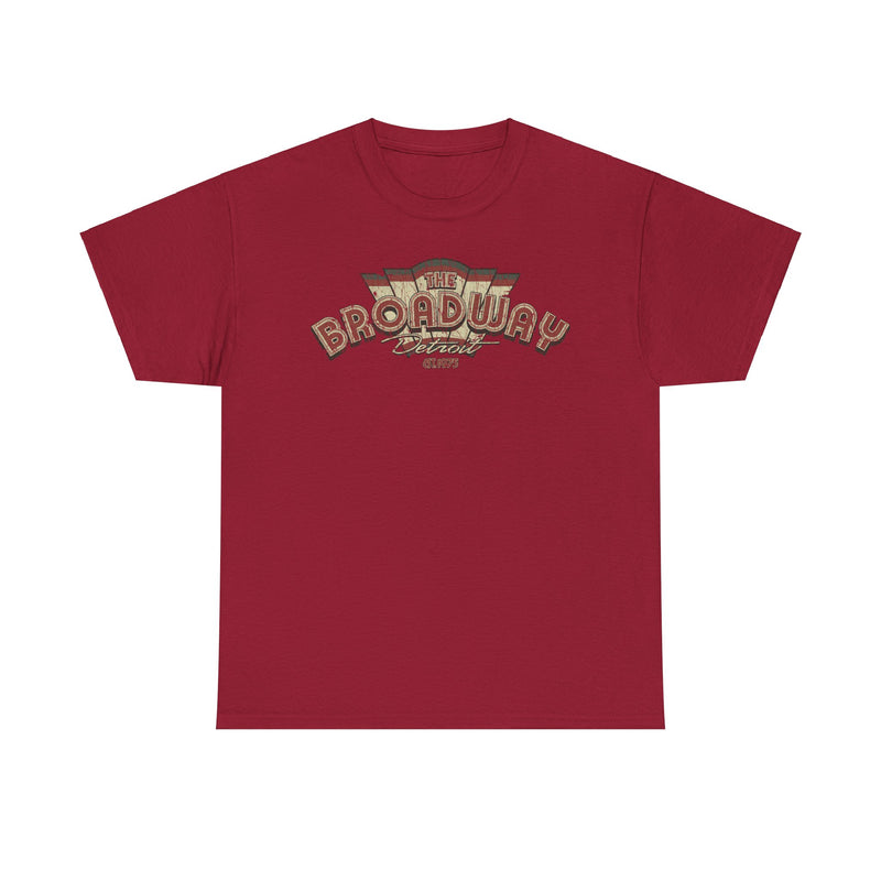 Load image into Gallery viewer, The Broadway Detroit 1975 Michigan Luxury Clothing Store T-shirt
