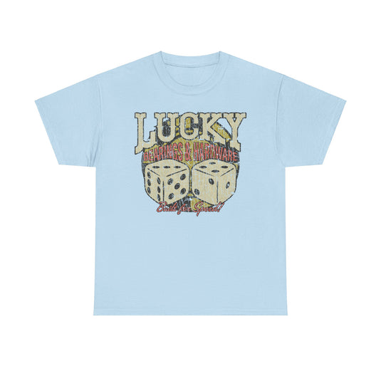 Lucky Bearings Hardware 1995 California Skateboard T-shirt