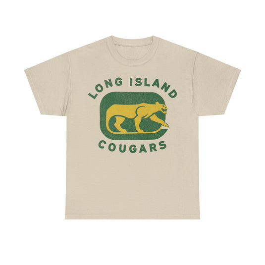 Long Island Cougars New York Hockey Team T-shirt