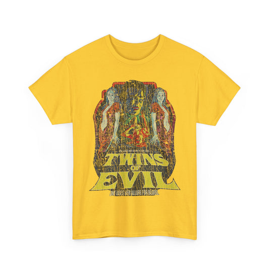 Twins of Evil 1971 Vampire Horror Movie T-shirt